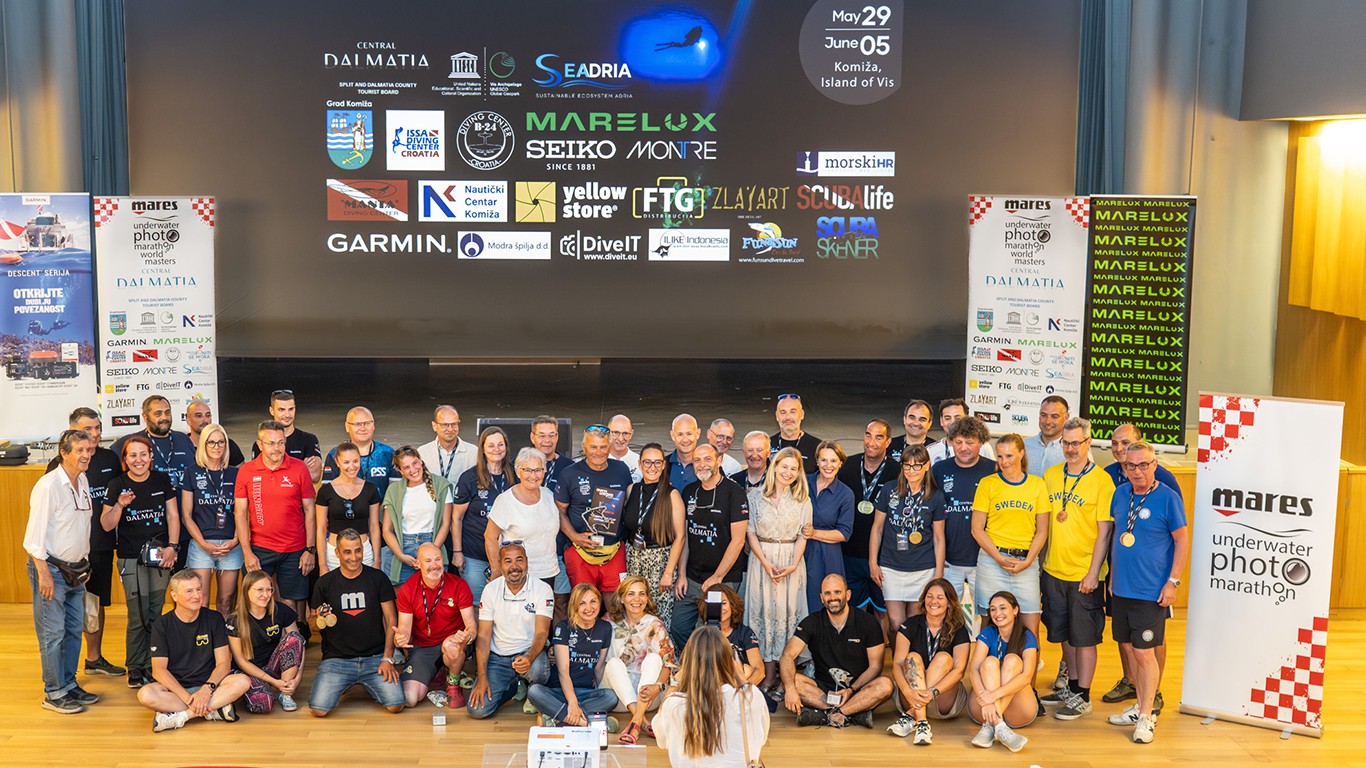 Komiža domaćin svjetske podvodne fotografije: održan Mares UWPM World Masters 2026