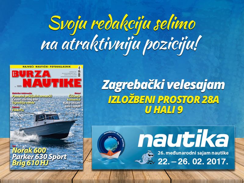 Burza Nautike na zagrebačkoj Nautici