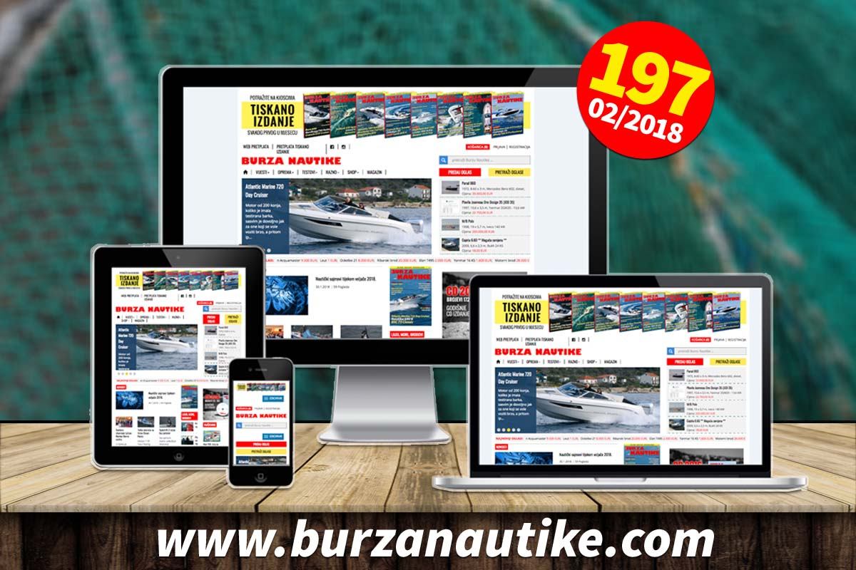 Online izdanje Nautike za veljaču dostupno je pretplatnicima