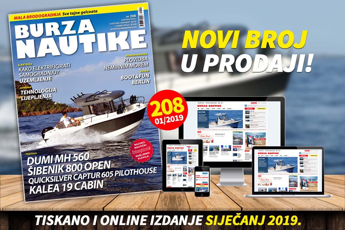 U prodaji prvo tiskano izdanje Burze Nautike za 2019.