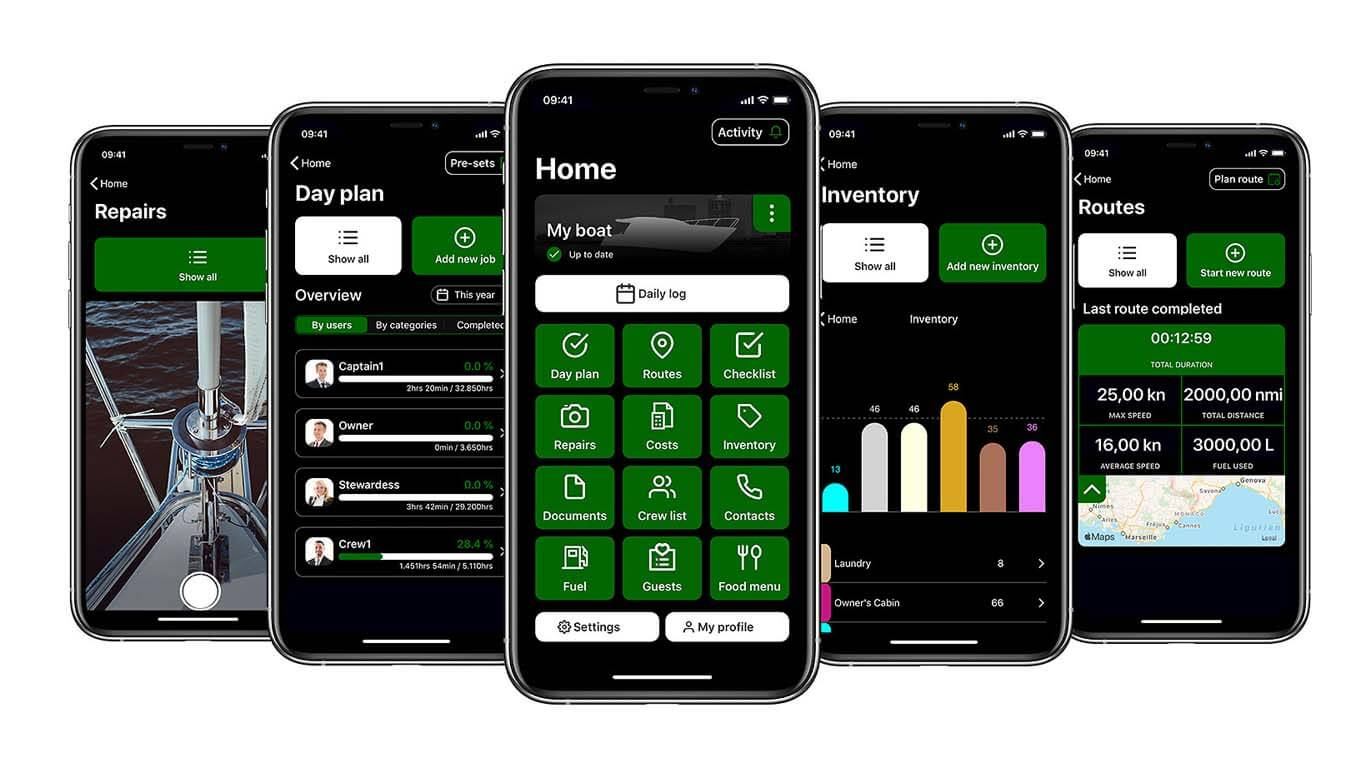Yacht Manager App