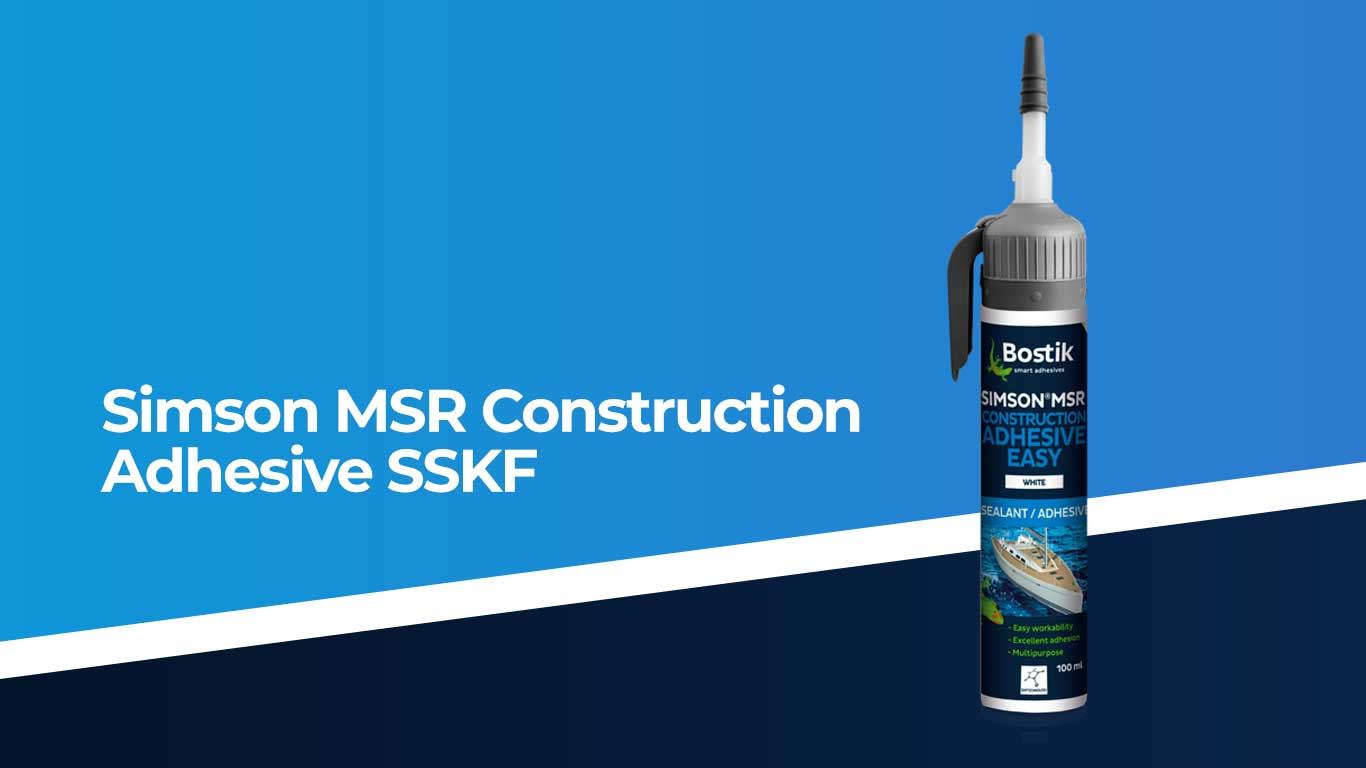 Ljepilo i brtvilo Bostik Simson MSR Construction Adhesive