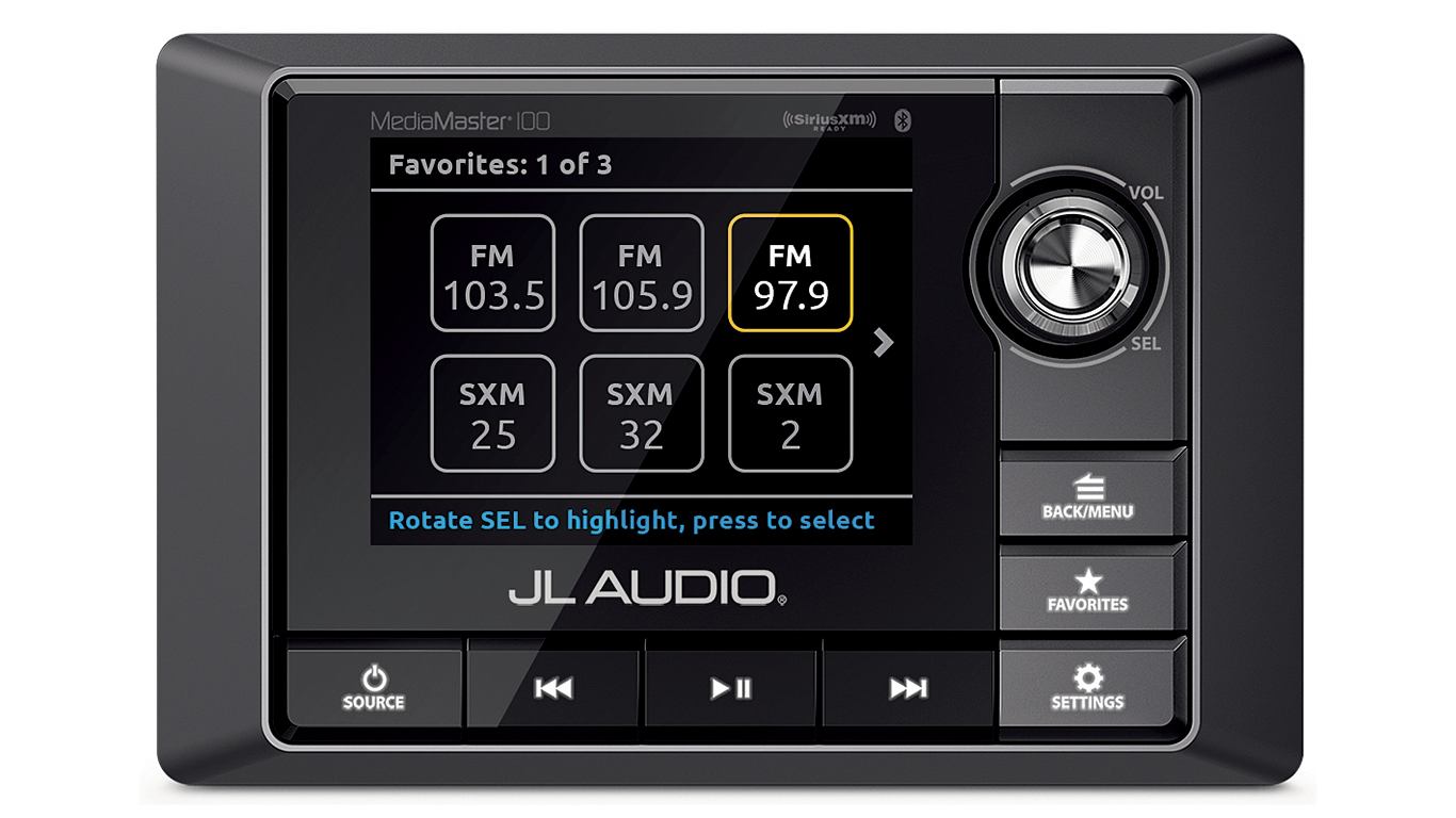JL Audio Media Master 105