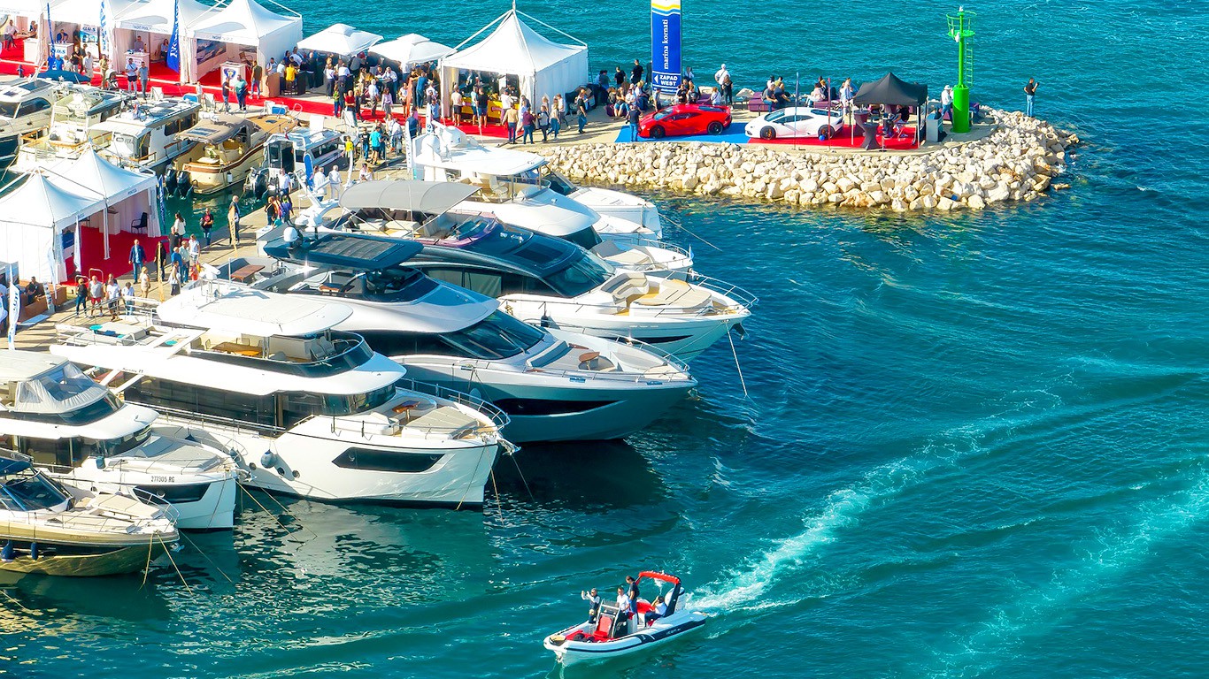 Nova plovila na  Biograd Boat Showu