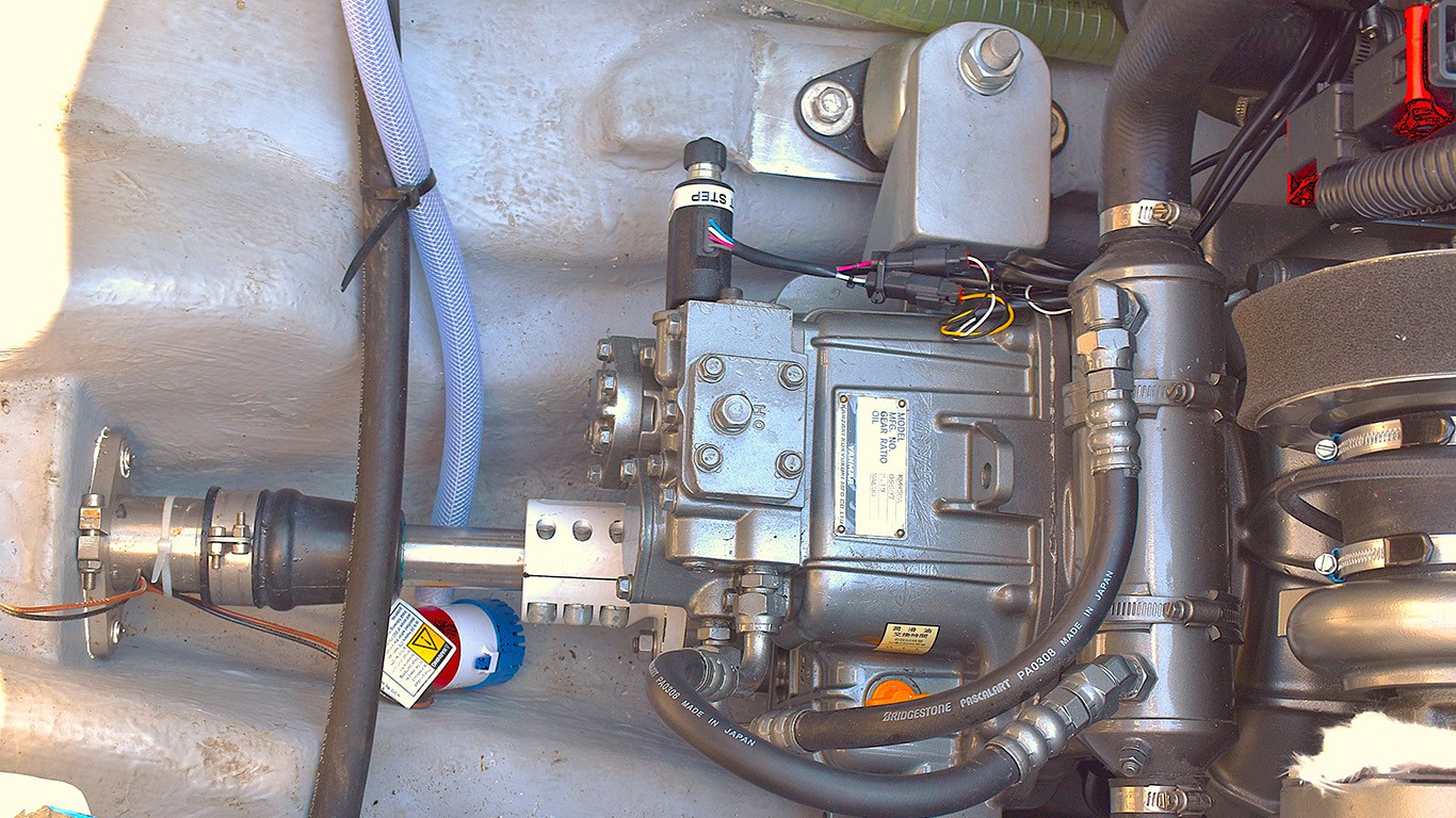 Vibracije od motora do propelera?