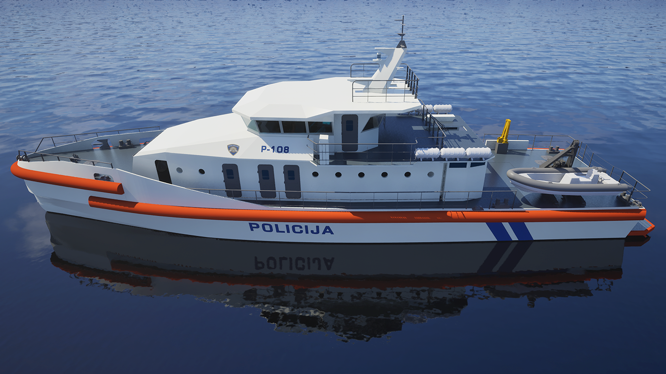 Iskra brodogradilište gradi policijski brod vrijedan 17,5 milijuna eura: Pobijedili konkurenciju iz Italije, Turske i Njemačke
